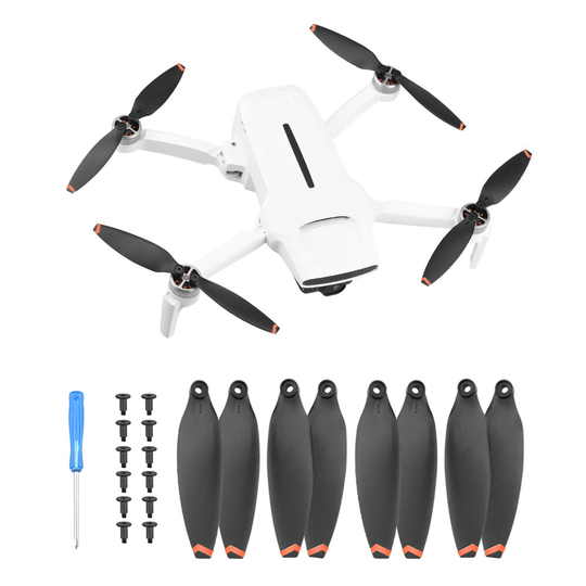 8PCS Quick-Release Low-Noise Foldable Propeller Props Blade Set för FIMI X8 MINI RC Drone Quadcopter