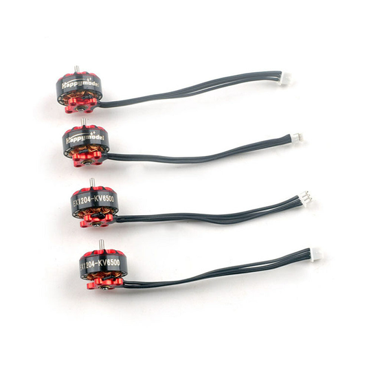 Happymodel EX1204 1204 5000KV 2-4S / 6500KV 2-3S Brushless Motor w / 60mm Wire & Connector for 3 Tums Micro RC Drone FPV