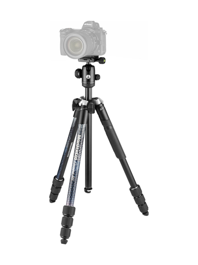 Manfrotto element mii alumiinijalusta + kuulapää - musta