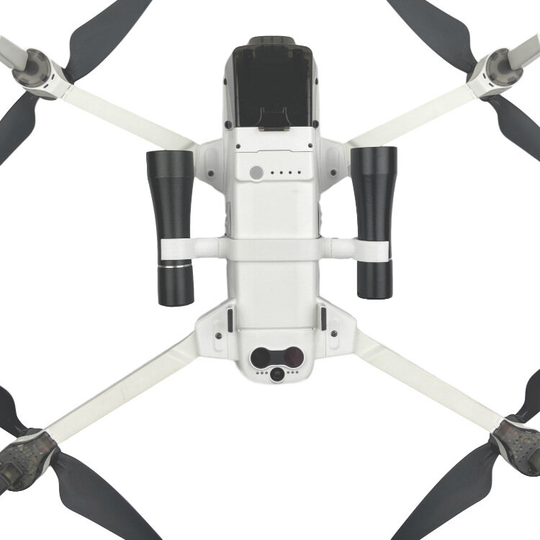 LED-ficklampa Vision Night Night Navigation Sökljus med monteringsfäste för Hubsan ZINO 2 / ZINO 2 + RC Drone