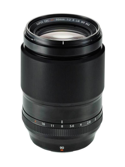 Fujifilm fujinon xf 90mm f/2 r lm wr -objektiivi