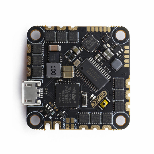 GEPRC GEP-20A-F4 AIO F4 MPU6000 Flight Controller OSD 20A Blheli_S 2-4S Borstfri ESC 26.5 × 26.5mm för Rocket Lite 3-5 t