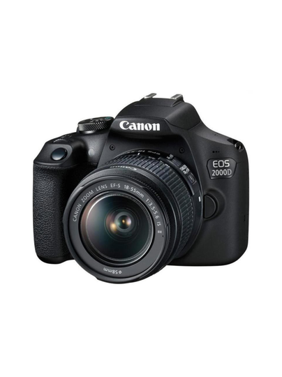 Canon eos 2000d + ef-s 18-55mm is ii