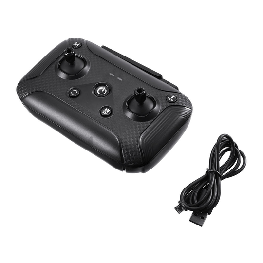 Everyine EX4 WiFi FPV RC Drone Quadcopter reservdelar fjärrkontrollsändare med USB-kabel