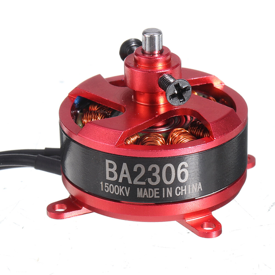 Racerstar RC Brushless Motor BA2306 1500KV 2-3S Support 8040 9050 Prop för Fixed Wing RC Airplane Drone