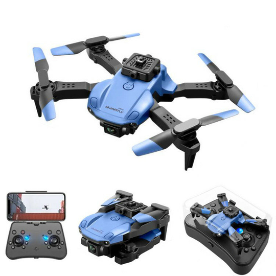 4DRC V26 Mini WiFi FPV med 4K HD Kamera 360° Infraröd Hinder Undvikande LED Fällbar RC Drone Quadcopter RTF