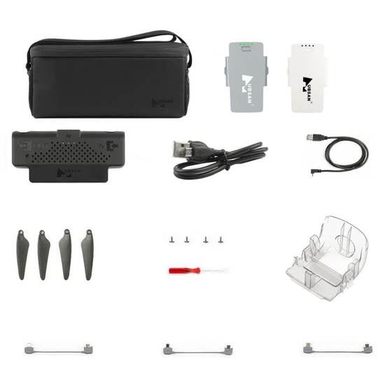 Original Hubsan ACE PRO / ACE SE RC Drone Quadcopter Reservdelar Blad Propeller Rekvisita Laddare USB ansluten kabel Kar