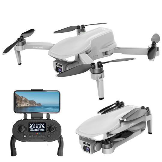 LYZRC L500 PRO 5G WIFI FPV GPS med 4K ESC-kamera 25 min flygtid Huvudlöst läge Borstlöst RC Drone Quadcopter RTF