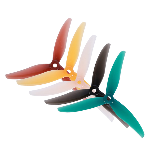 2 par Gemfan Freestyle4 5136 5,1x3,6x3 5,1 tums 3-bladspropeller för Freestyle FPV Racing RC Drone