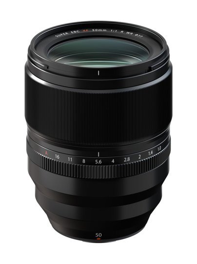 Fujifilm xf 50mm f/1 r wr -objektiivi