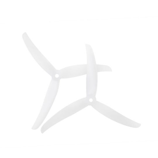 2Pairs HQProp J37 3-blad 4,9 tums propeller (2CW+2CCW) -Poly Carbonate 5mm axel för FPV Racing RC Drone