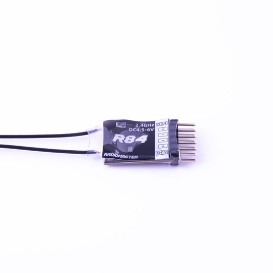 RadioMaster R84 2.4GHz 4CH Över 1KM PWM Nano Kompatibel mottagare FrSky D8 Support Retur RSSI för RC Drone