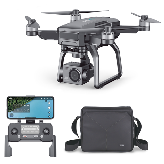 SJRC F7 4K PRO 5G WIFI 3KM FPV GPS med 4K HD Kamera 3-Axis Mekanisk Gimbal 25 minuter Flygtid Optiskt flöde Borstlös RC