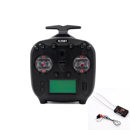 FlySky FS-ST8 2,4 GHz 8CH ANT radiosändare med FS-SR8 RC-mottagare för RC Drone bilbåtsrobot