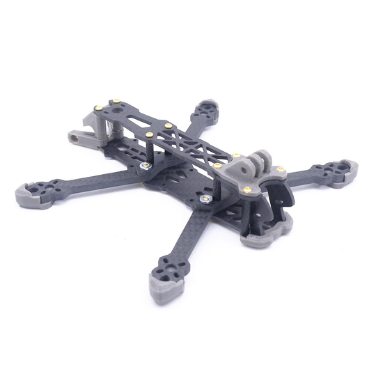 TEOSAW Mark 3 145 mm Axelavstånd 4 mm Armtjocklek Kolfiber3 tum Freestyle Frame Kit Support VISTA Air Unit för RC Drone