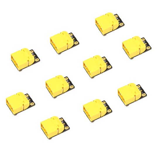 10PCS Racerstar CS12 180A XT60 2-6S Strömgivare w / AMASS Plug 10cm lång 12AWG för RC Drone FPV Racing