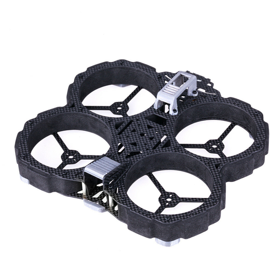 Flywoo Chasers DJI version 138mm 3K kolfiberramssats med kanaler Kompatibel DJI Luftenhet för RC Drone