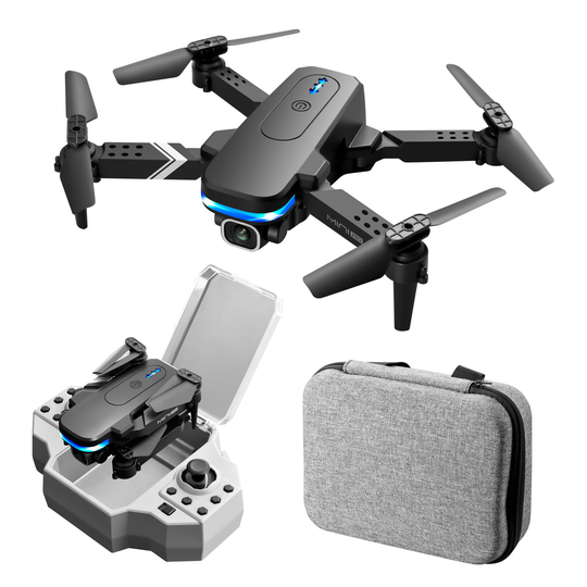 KY910 Mini WiFi FPV med 4K HD Dubbel 50x ZOOM -kamera Höjdhållningsläge Gravity Control Vikbar RC Drone Quadcopter RTF