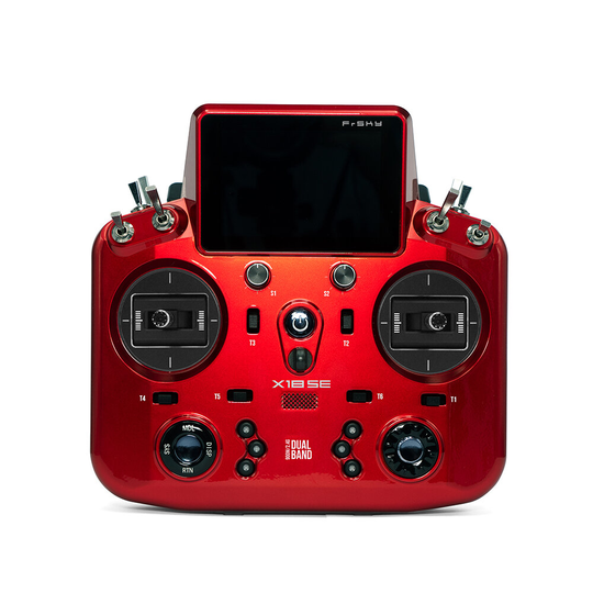 FrSky TANDEM X18SE Röd Radiostyrenhet Inbyggd TD-ISRM 900M/2.4G Dual-Band Intern RF-modul Stöd för ETHOS System Mode2 fö