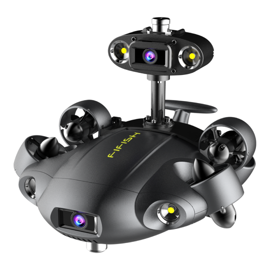 FIFISH V6E Undervattensdrönare reservdelar 4K UHD 12MP 4000 x 3000 Q-Camera DIY uppgraderade modeller Tillbehör