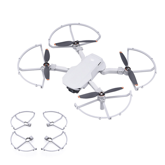 4st Snabbkopplingspropeller Props Skyddsskyddsring för DJI Mavic Mini SE/Mini 2/Mini Drone