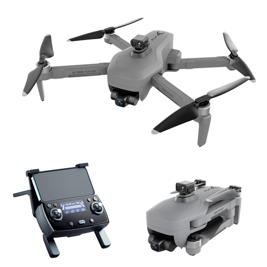ZLL SG906 MAX2 BEAST 3E 3ES 5G WIFI 4KM FPV GPS med 4K EIS-kamera 3-axlig Gimbal 30 min flygtid Borstlös RC Drone Quadco