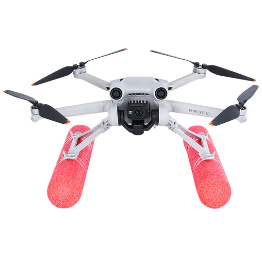 RCSTQ Extended Landing Gear Flytande skumslip-on-vatten träningssats för flytkraftsdämpning för DJI Mini 3 Pro Drönare