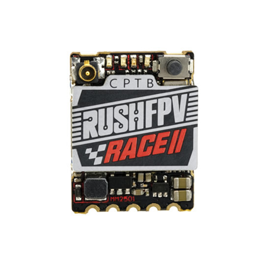 RUSH TANK RACE II 5,8Ghz 48CH PIT/25/100/200mW/MAX FPV-sändare SmartAudio 20x15mm 1,7g För RC Racing Drone