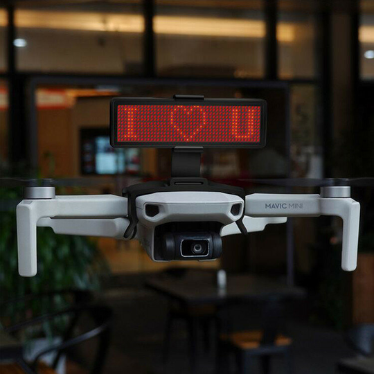 STARTRC LED-displayskärmsats Bluetooth redigerbara tillbehör för DJI Mavic Mini Drone