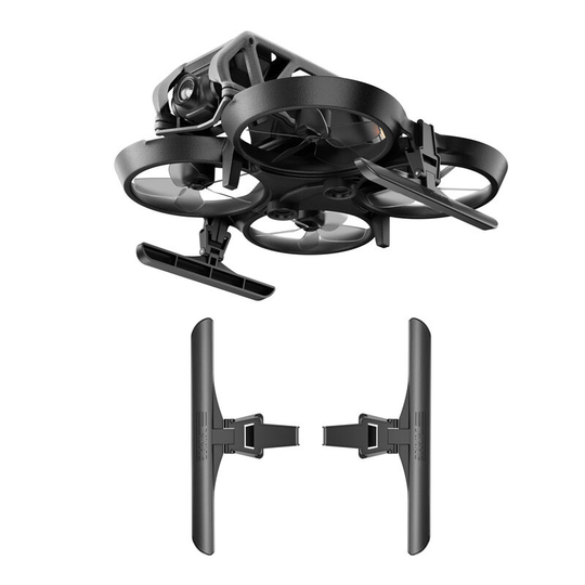STARTRC hopfällbart förlängt landningsställ för DJI Avata FPV Racing RC Drone