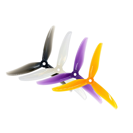 2 par / 10 par Gemfan Hurricane 5236 5,2x3,6 5,2 tums 3-bladiga racingpropeller Kraftfull för RC Drone FPV Racing