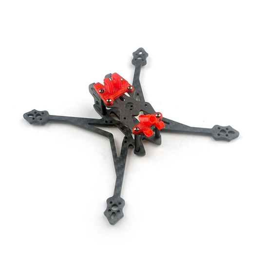 Happymodel Crux35 reservdel 150mm hjulbas 3K kolfiber 3,5 tums ramkit för RC FPV Racing Drone