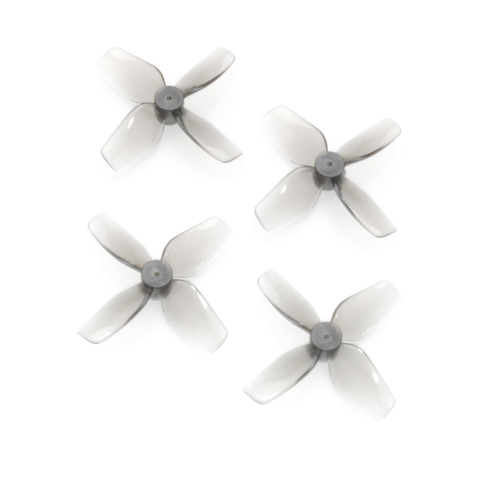 2 par HQProp Micro Whoop Prop 40mmx4 40mm 4-Blade Propeller 1.0mm Axel för TinyWhoop RC Drone FPV Racing