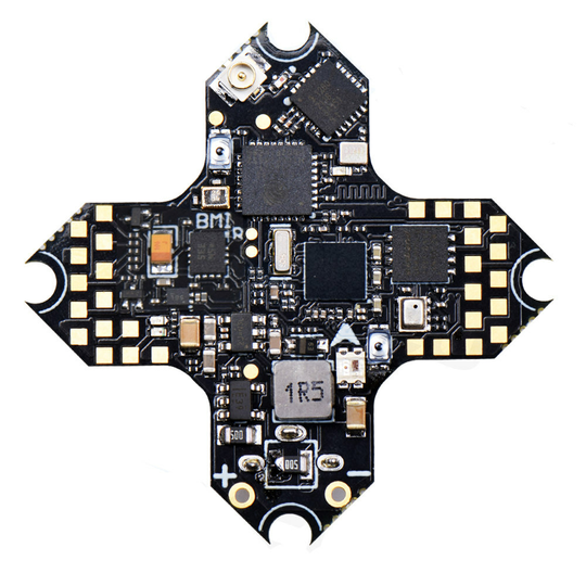25,5x25,5mm JHEMCU GSF405A-BMI F4 AIO Flight Controller 5A 4in1 ESC Inbyggd ELRS 2,4G-mottagare för RC Drone FPV Racing