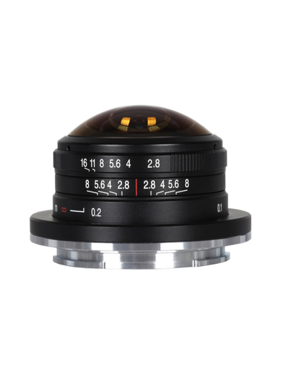 Laowa 4mm f/2.8 circular fisheye (fuji x) -objektiivi