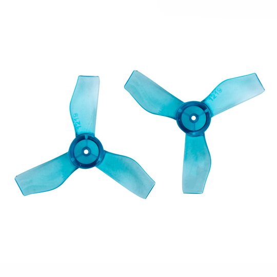 4 par Gemfan 1219 1.2x1.9x3 31mm 1mm hål 3-blad propeller för 0703-1103 RC Drone FPV Racing borstlös motor