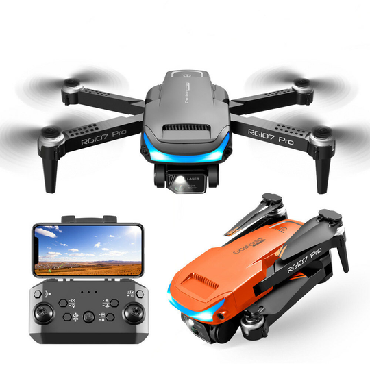 RG107 RG-107 PRO 5G WiFi FPV med 4K HD ESC Dual Camera Hinder Undvikande Optical Flow Positioning Fällbar RC Drone Quadc