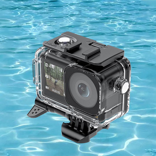 Vattentätt fodral under vatten 40 meter dykning skyddsfodral för DJI Action 3 kamera