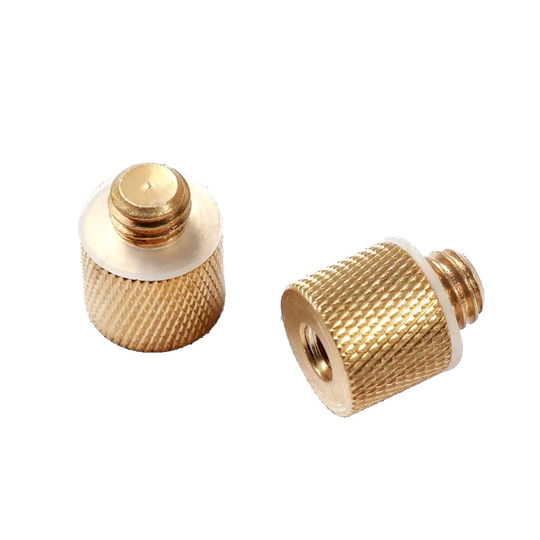 SmallRig 1069 1/4 tums hona till 3/8 tums hane stativgänga mässingsskruvadapter (2 st per förpackning)
