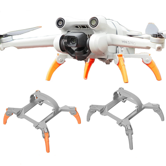 Sunnylife hopfällbar förlängd höjning av spindellandningsställ Benskydd Stöd för DJI Mini 3 PRO RC Drone Quadcopter