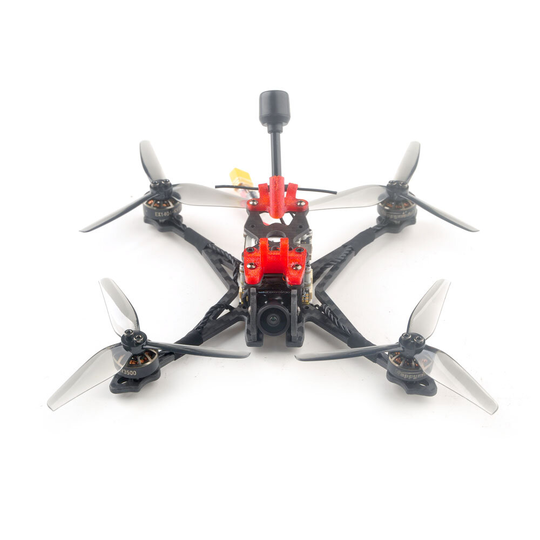 Happymodel Crux35 Analog / Crux35 Digital HD 150 mm 3,5 tum 4S Ultralätt FPV Racing Drone BNF w / Caddx Nebula Nano / AN