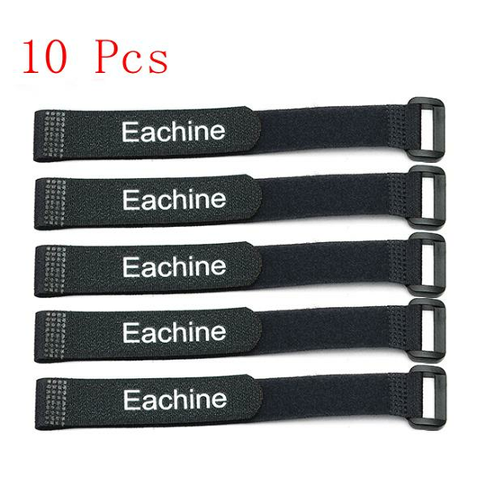 10 STK Eachine Lipo Batteri Tie Down Strap 260mm För FPV RC Drone