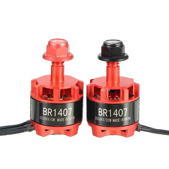 Racerstar Racing Edition 1407 BR1407 3500KV 2-3S Borstlös Motor Röd för 150 180 200 RC Drone FPV Racing