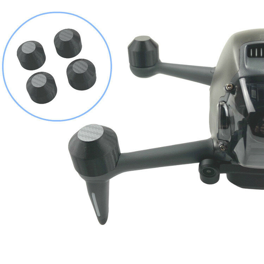 4 PCS 3D-tryckt motorskyddshölje Del för DJI FPV Combo RC Drone FPV Racing Dammtät Förhindra stötar Enkel förvaring