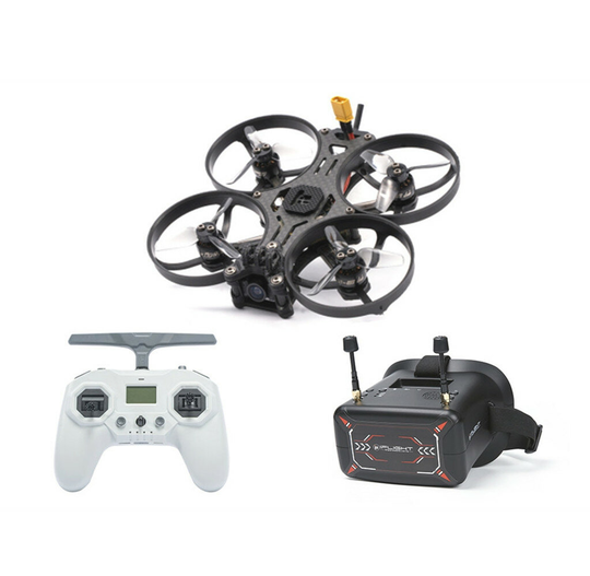 iFlight Protek R20 Analog 94mm 3S Whoop F4 AIO 2 Inch FPV Racing Drone RTF ELRS 2.4G m/ Radiosändare FPV Goggles Combo