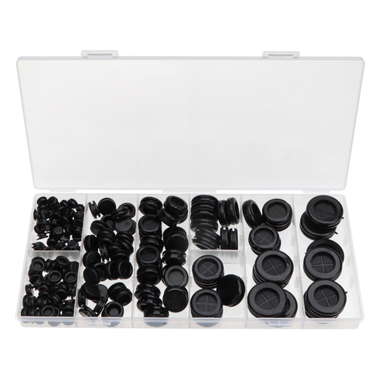 170PCS Gummitätningsring Svart genomföringar Packningssortiment O-ring för RC-flygplan RC Drone