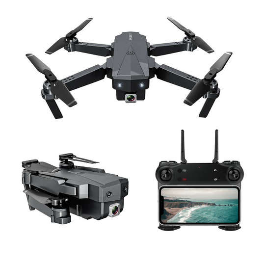 ZLL SG107 HD Antennfällbar drönare med växlingsbar 4K optiskt flöde dubbla kameror 50X zoom RC Quadcopter RTF