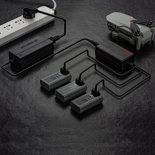 STARTRC 3-i-1 intelligent batteriladdningshubb Smart snabb snabbladdare för DJI Mavic MINI / MINI 2 / MINI SE RC Drone