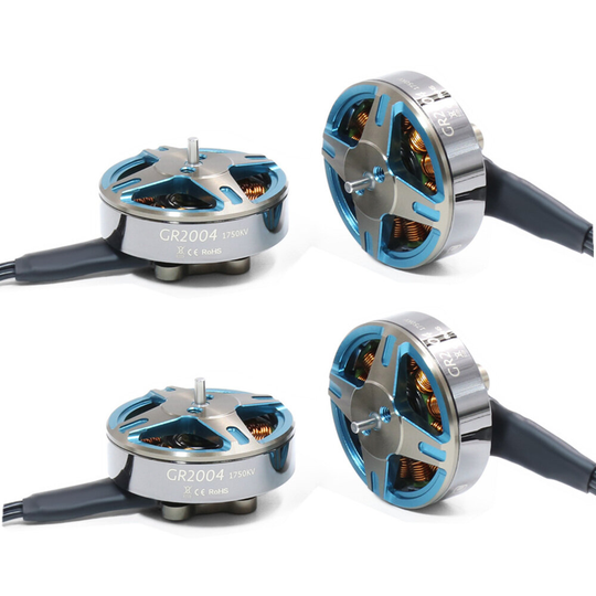 4 ST Geprc GR2004 2004 1750KV 2-6S Borstlös motor för tandpetare Long Range RC Drone FPV Racing
