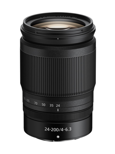 Nikon nikkor z 24-200mm f/4-6.3 vr -objektiivi